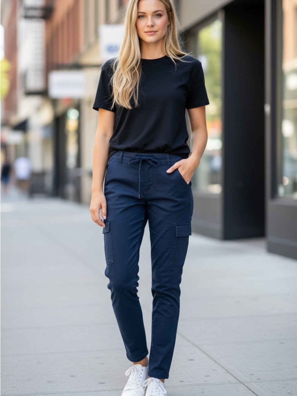 Torrid Black Cargo Pants – Size 0 Regular – NWT